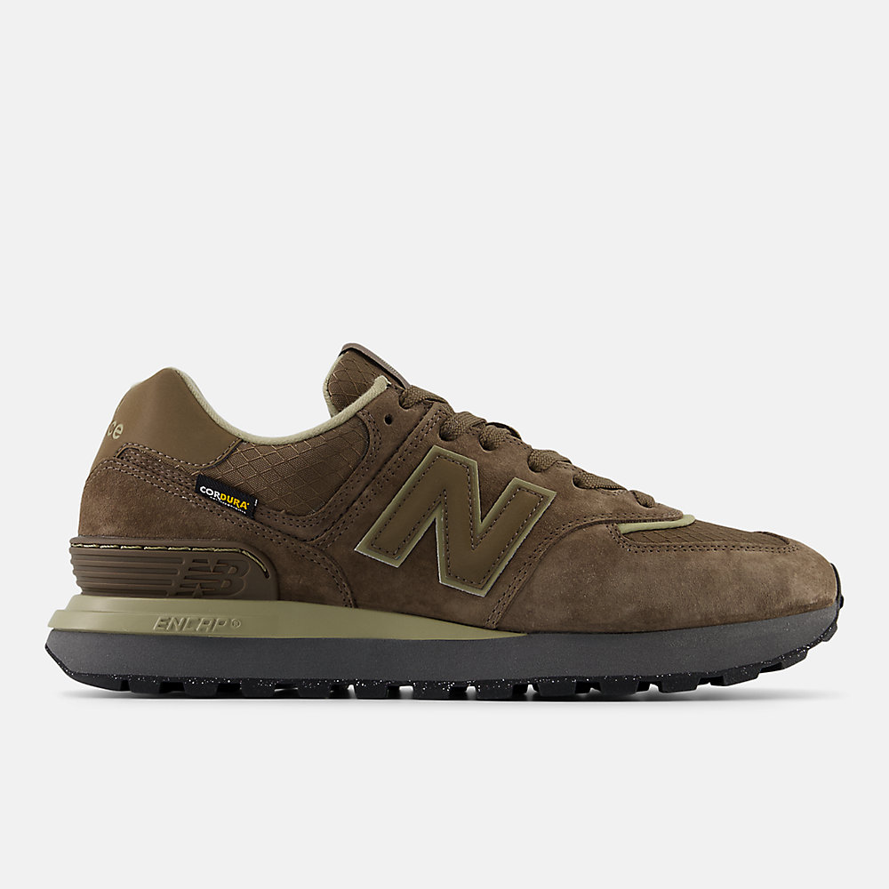 New Balance 574 LEGACY Shoes Brown with Olive